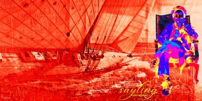 Sayling Luna Rossa - a Digital Art Artowrk by DONATELLO D\'AGOSTINO